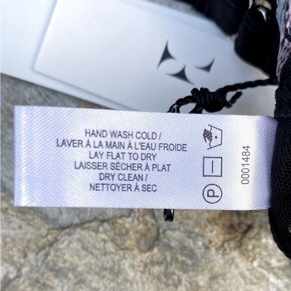 Fleur du Mal Black Butterfly Garter Belt. Size Small (2). New with Tag (NWT)! - Picture 16 of 16